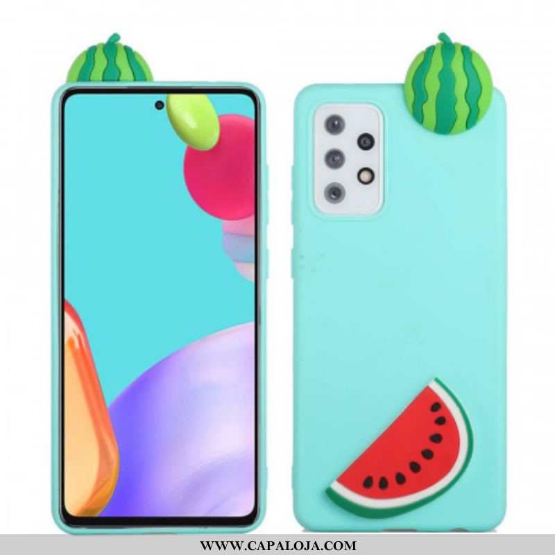 Capa De Celular Para Samsung Galaxy A53 5G Melancia 3d