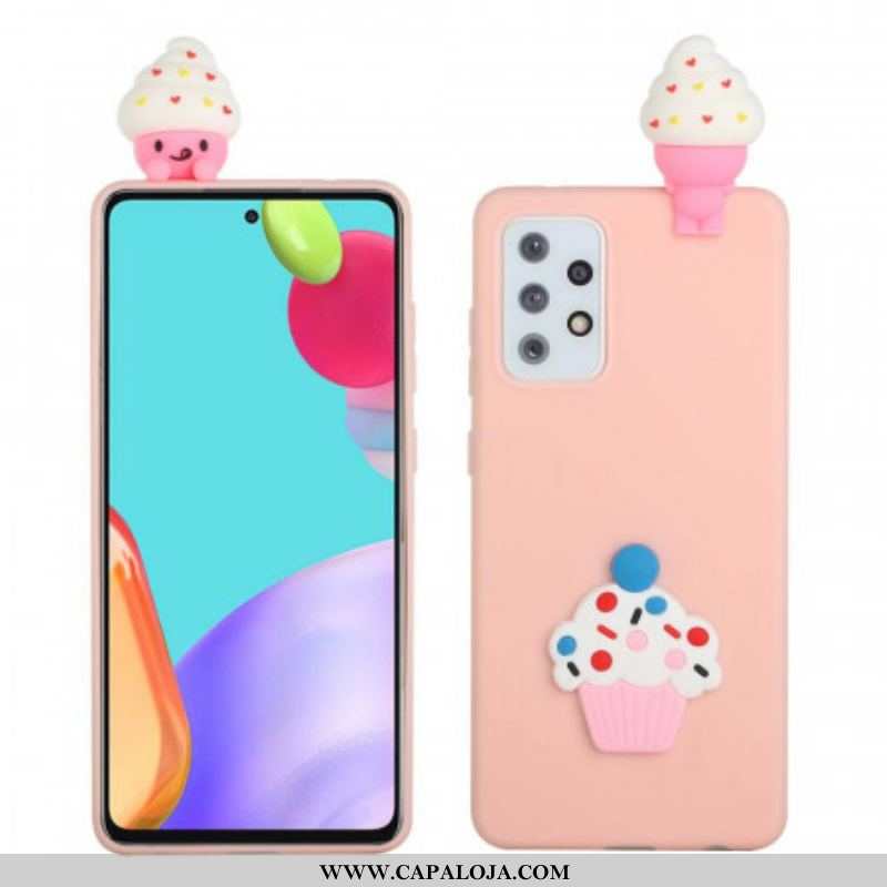 Capa De Celular Para Samsung Galaxy A53 5G Sorvete 3d