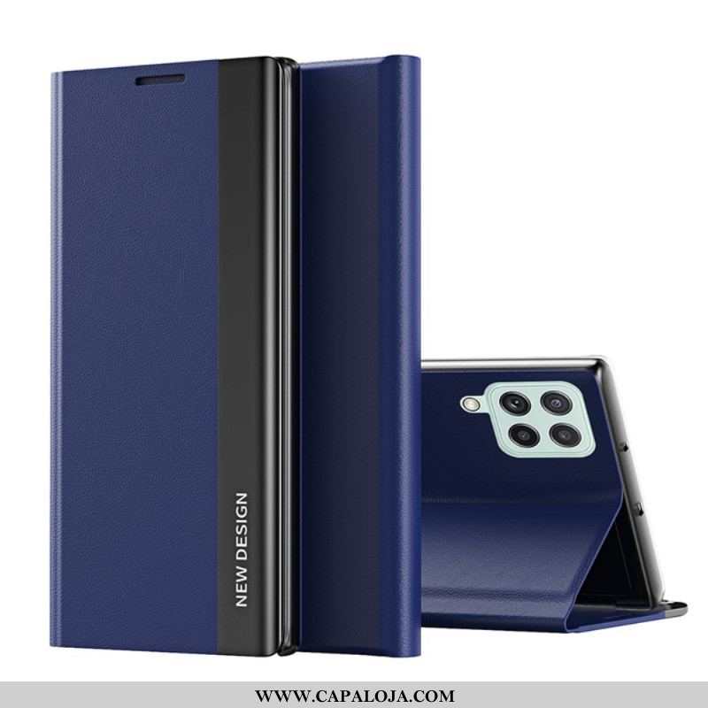 Capa De Celular Para Samsung Galaxy M12 / A12 Flip Couro Sintético