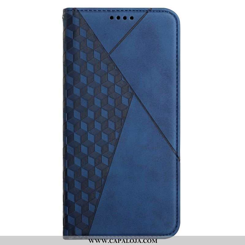 Capa De Celular Para Samsung Galaxy M12 / A12 Flip Efeito Geocouro