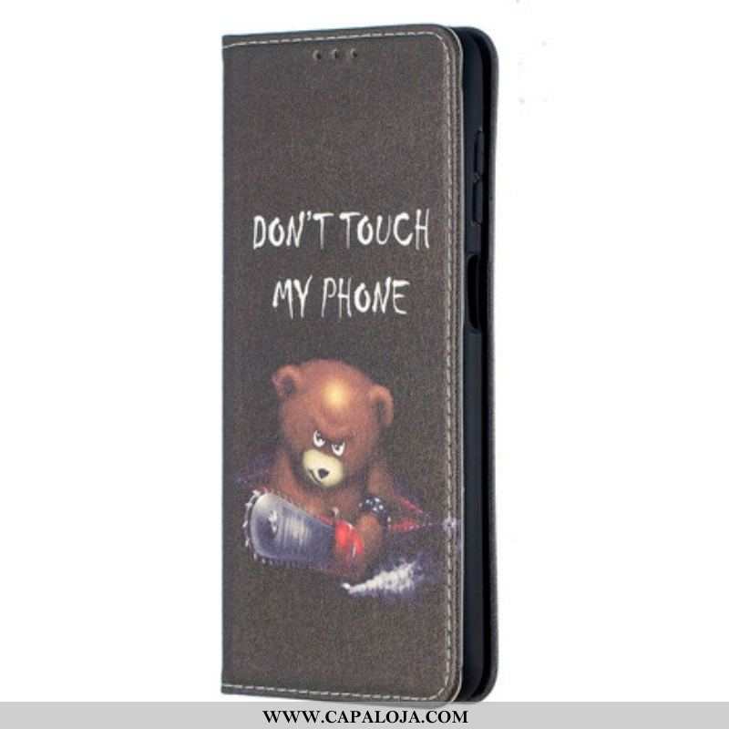 Capa De Celular Para Samsung Galaxy M12 / A12 Flip Urso Perigoso