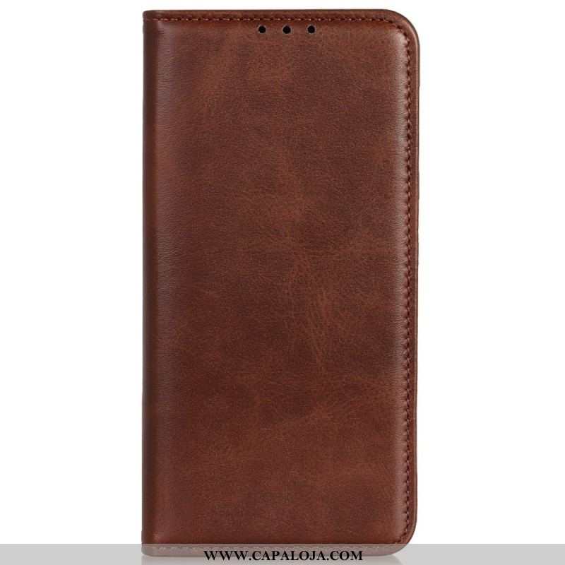 Capa De Celular Para Samsung Galaxy M13 Flip Couro Rachado