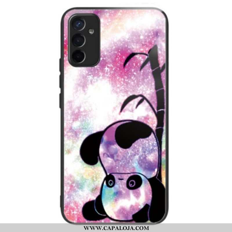 Capa De Celular Para Samsung Galaxy M13 Vidro Temperado Panda