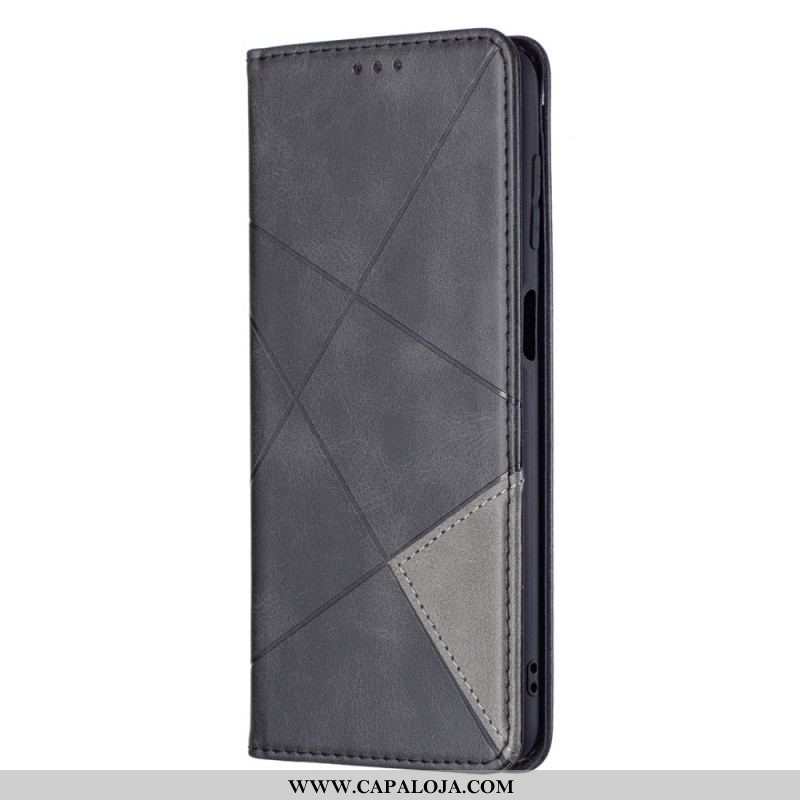 Capa De Celular Para Samsung Galaxy M52 5G Flip Padrão De Couro Sintético