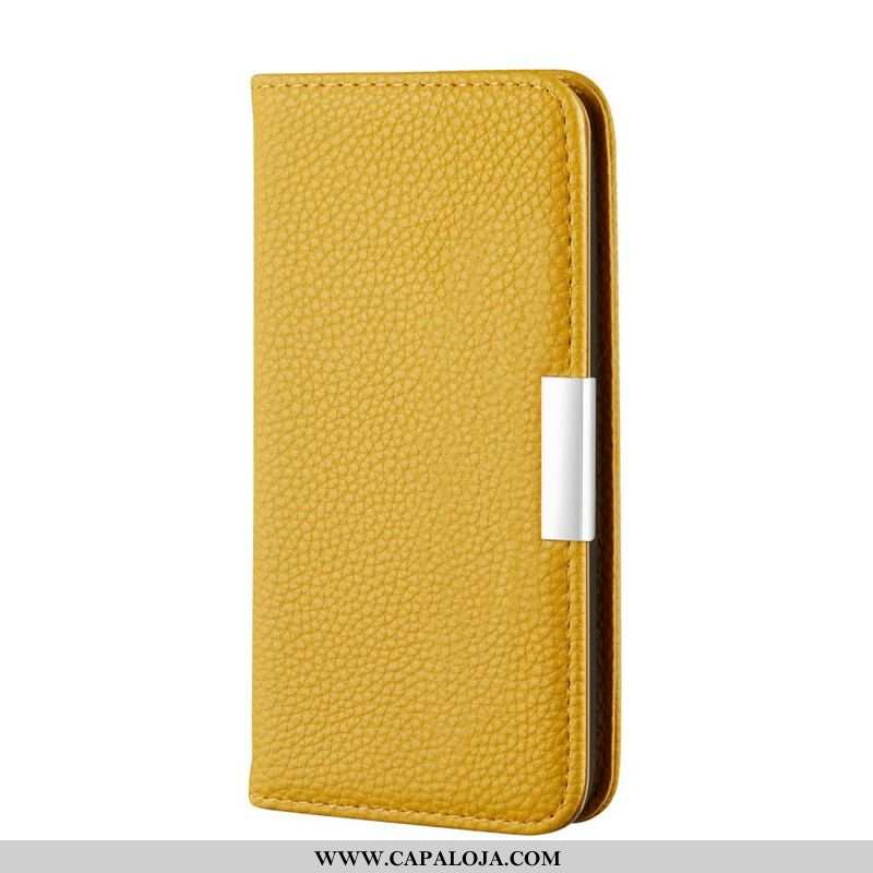 Capa De Celular Para Samsung Galaxy S20 Plus / S20 Plus 5G Flip Lichia Ultra Chic Faux Couro