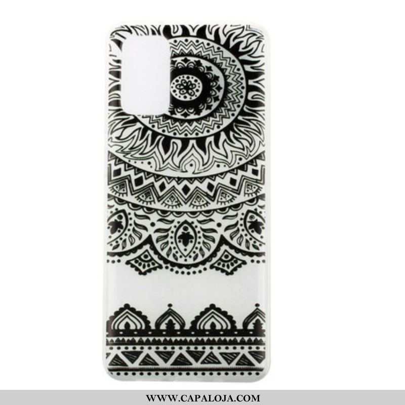 Capa De Celular Para Samsung Galaxy S20 Plus / S20 Plus 5G Mandala De Flores Sem Costura