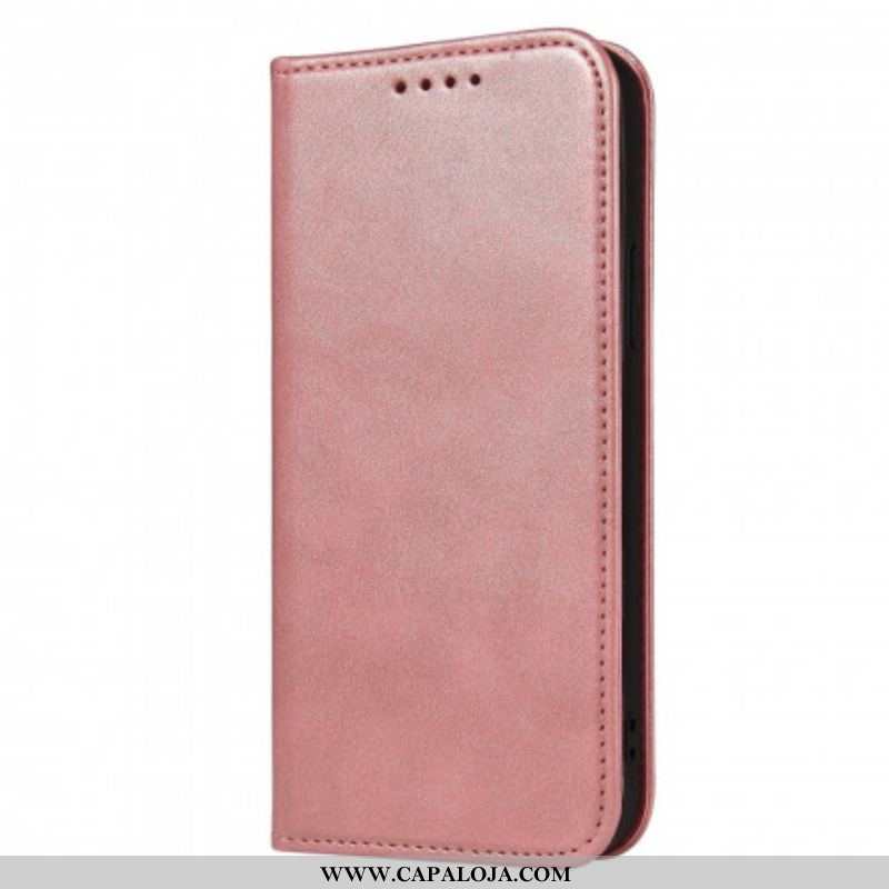 Capa De Celular Para Samsung Galaxy S21 5G Flip Efeito Couro Estilo Empresarial