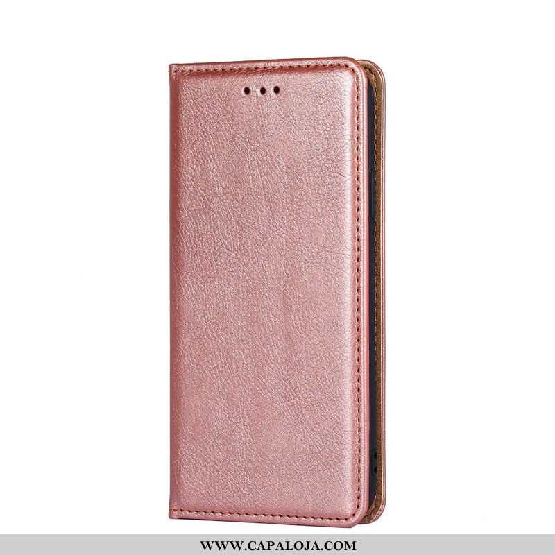 Capa De Celular Para Samsung Galaxy S21 5G Flip Estilo Clássico De Couro