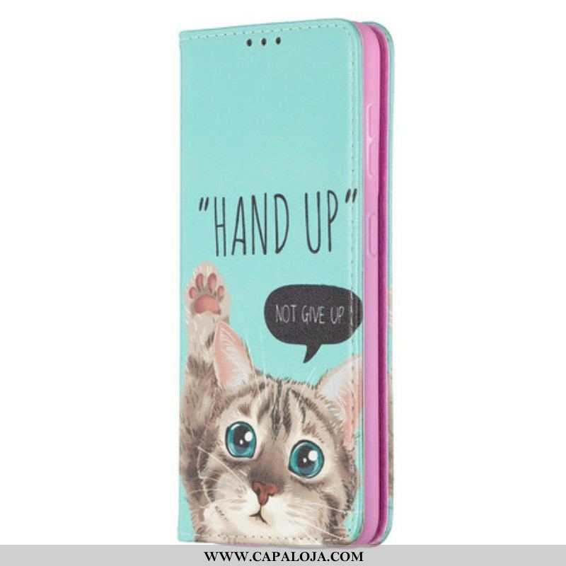 Capa De Celular Para Samsung Galaxy S21 5G Flip Hand-up