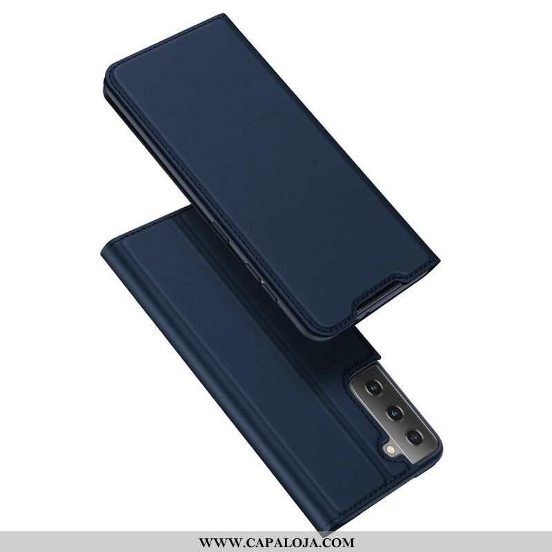 Capa De Celular Para Samsung Galaxy S21 5G Flip Skin Pro Dux Ducis