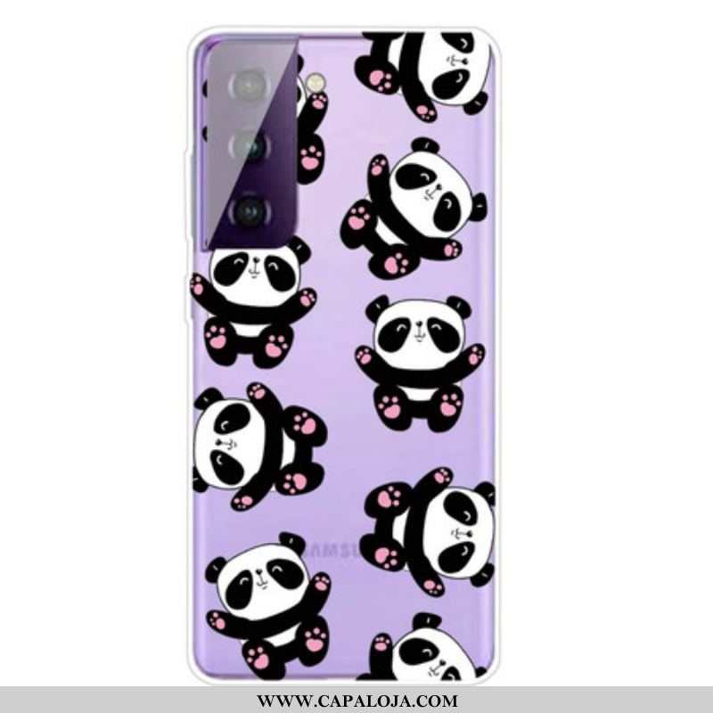 Capa De Celular Para Samsung Galaxy S21 5G Top Pandas Divertidos