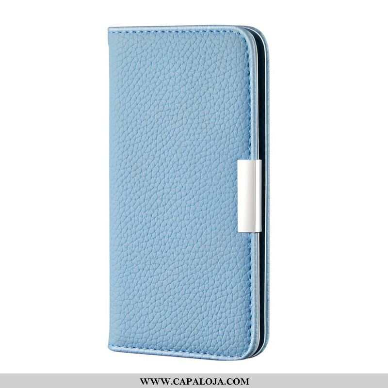 Capa De Celular Para Samsung Galaxy S21 FE Flip Couro Falso Lichia Ultra Chic