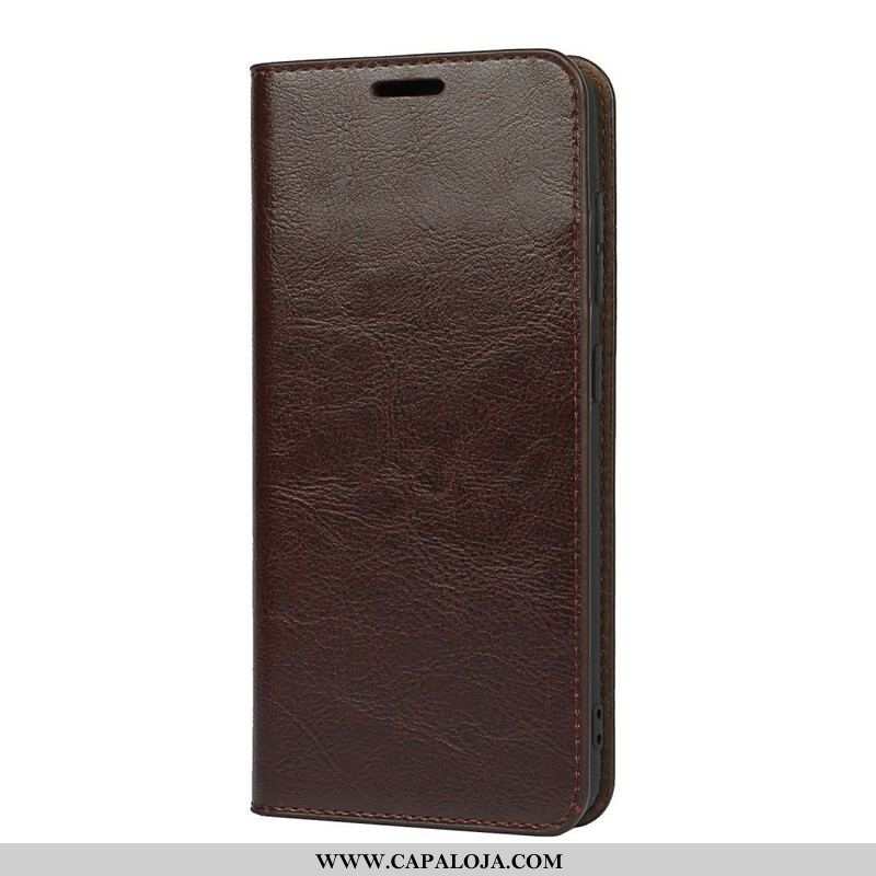 Capa De Celular Para Samsung Galaxy S21 FE Flip Couro Legitimo