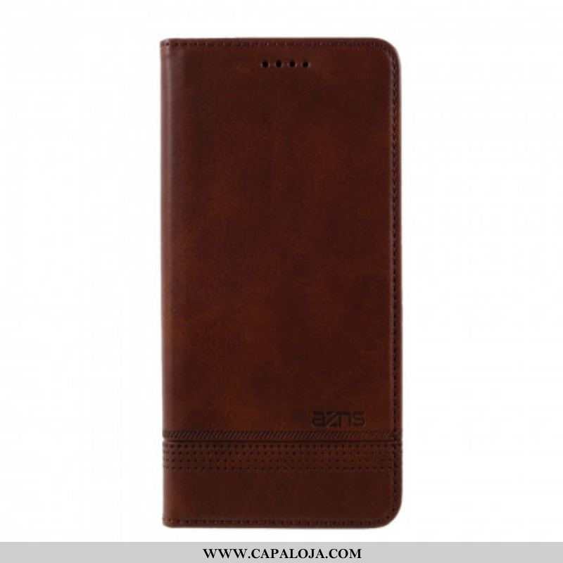 Capa De Celular Para Samsung Galaxy S21 Plus 5G Flip Estilo De Couro Azns