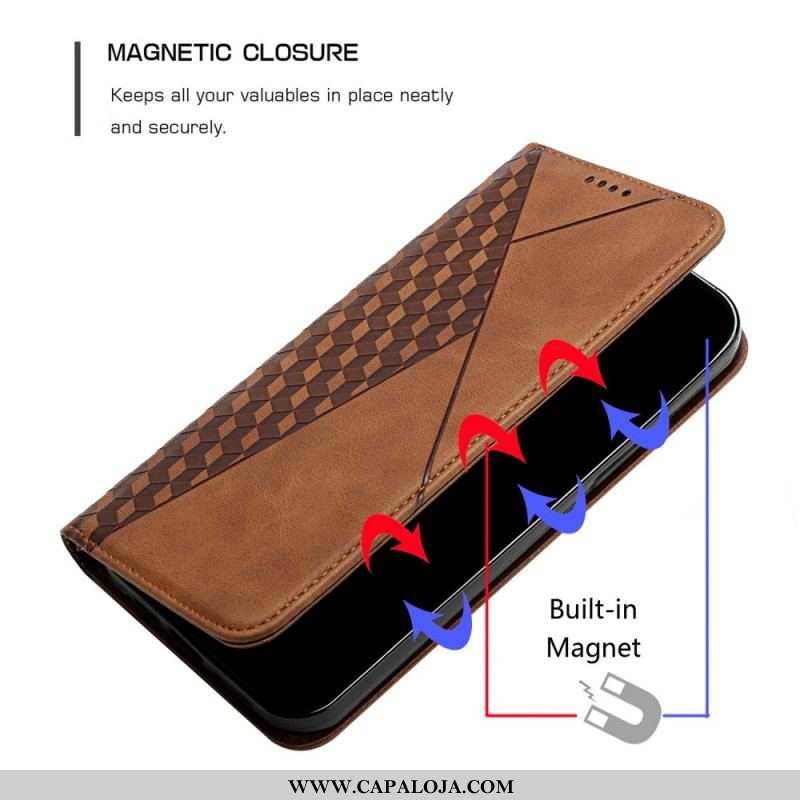 Capa De Celular Para Samsung Galaxy S21 Ultra 5G Flip Efeito Geocouro