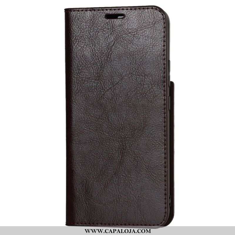 Capa De Celular Para Samsung Galaxy S22 5G Flip Couro Legitimo