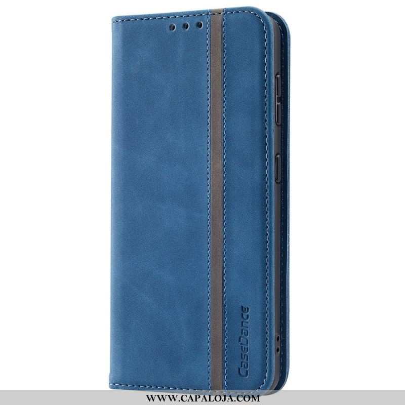 Capa De Celular Para Samsung Galaxy S22 5G Flip Couro Sintético Casedance