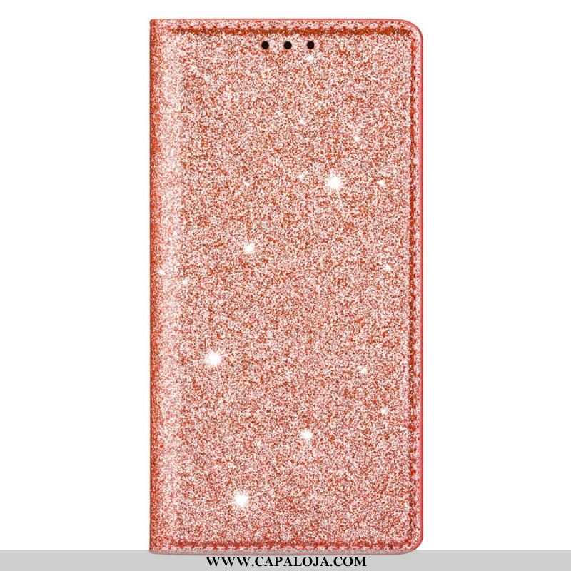 Capa De Celular Para Samsung Galaxy S22 5G Flip Estilo De Lantejoulas