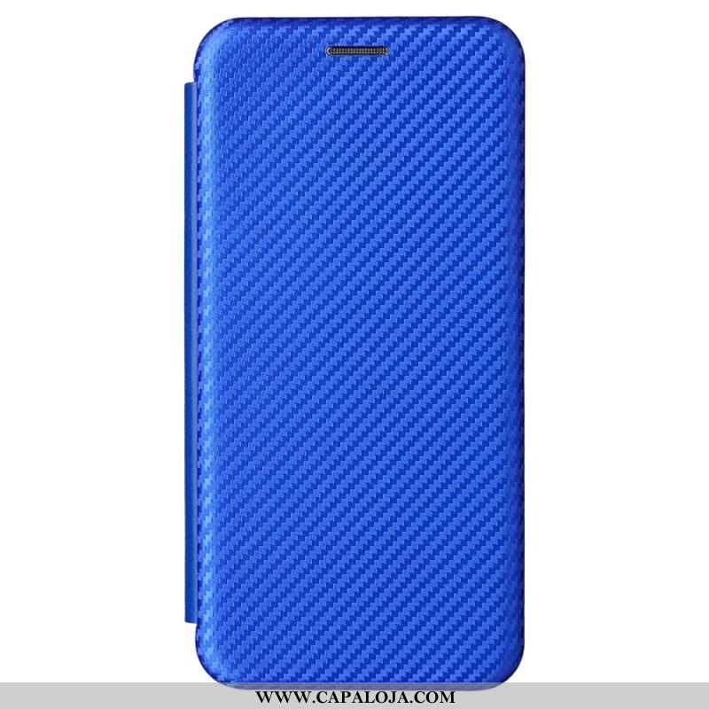 Capa De Celular Para Samsung Galaxy S22 5G Flip Fibra De Carbono