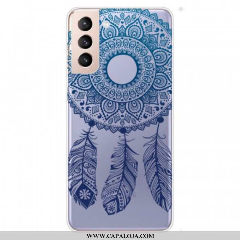 Capa De Celular Para Samsung Galaxy S22 5G Mandala De Flor Única