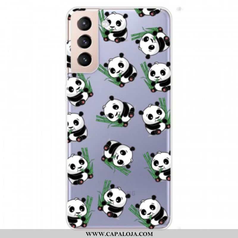 Capa De Celular Para Samsung Galaxy S22 5G Pequenos Pandas