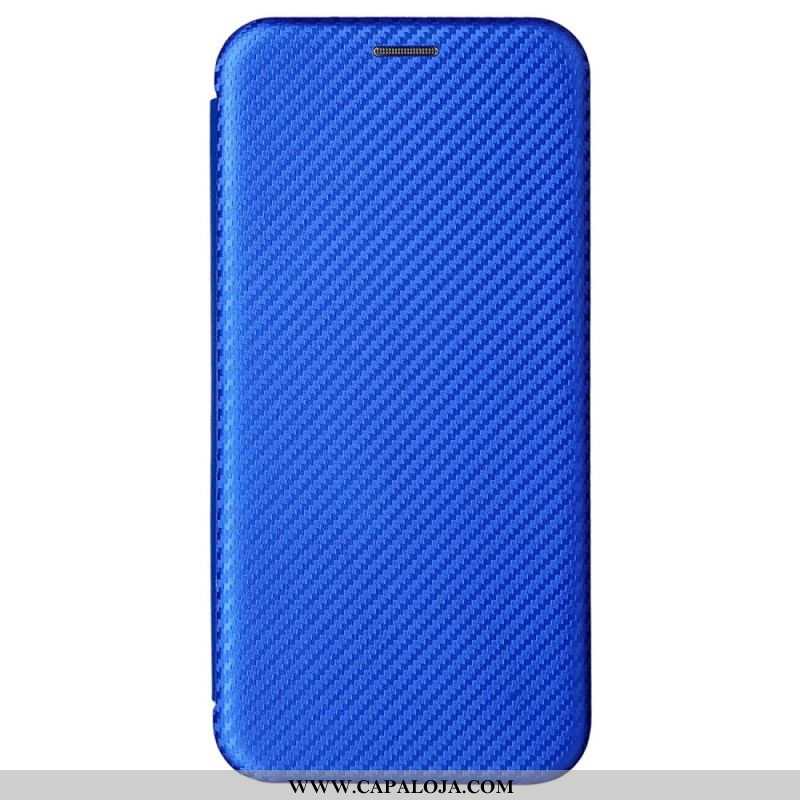 Capa De Celular Para Samsung Galaxy S22 Plus 5G Flip Fibra De Carbono