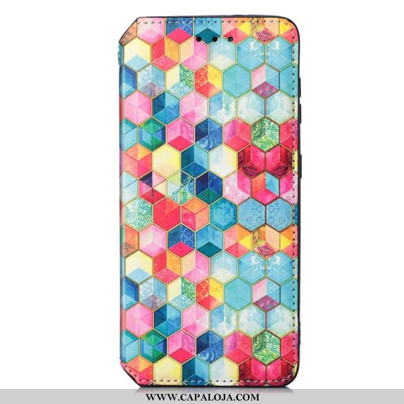 Capa De Celular Para Samsung Galaxy S22 Plus 5G Flip Projeto Rfid Caseneo