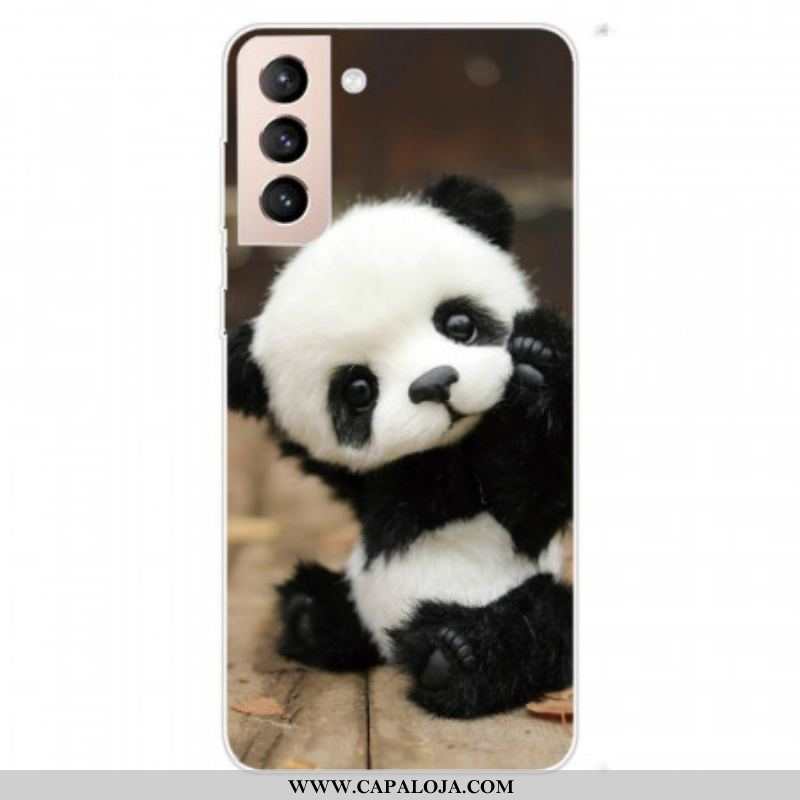 Capa De Celular Para Samsung Galaxy S22 Plus 5G Panda Flexível