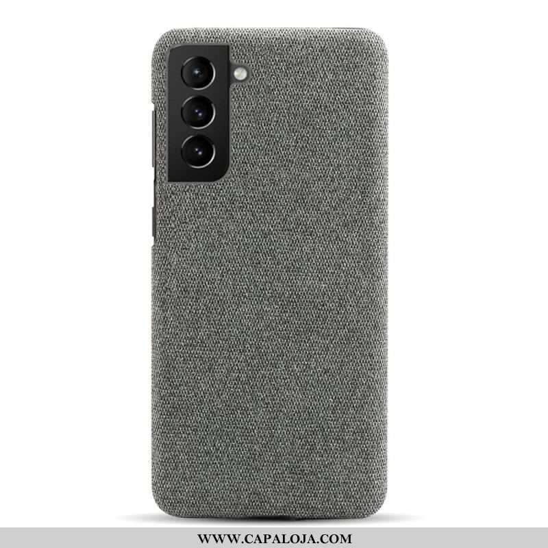 Capa De Celular Para Samsung Galaxy S22 Plus 5G Tecido Textura Ksq