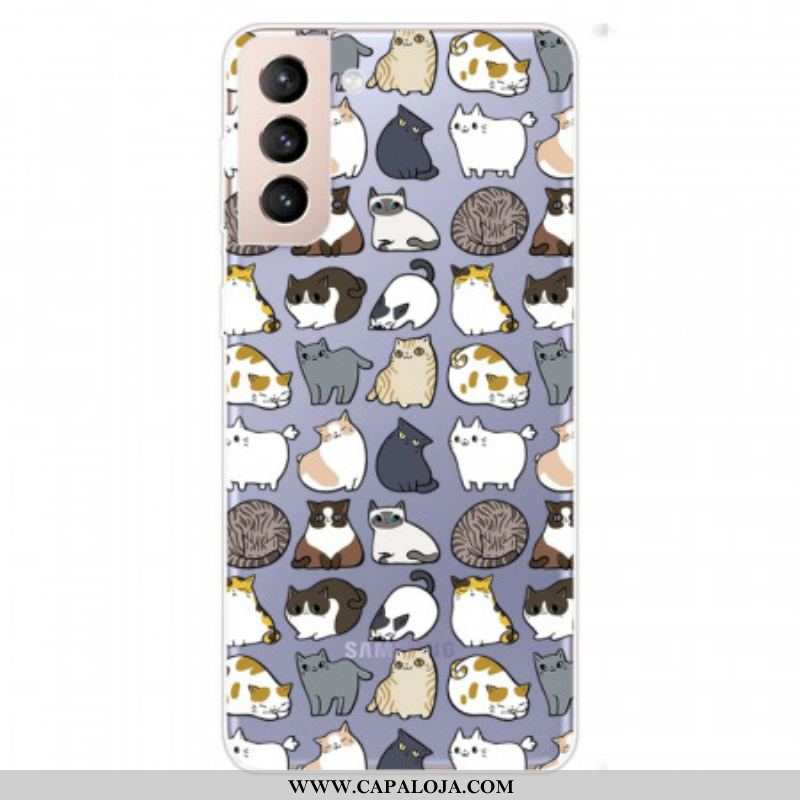 Capa De Celular Para Samsung Galaxy S22 Plus 5G Top Cats