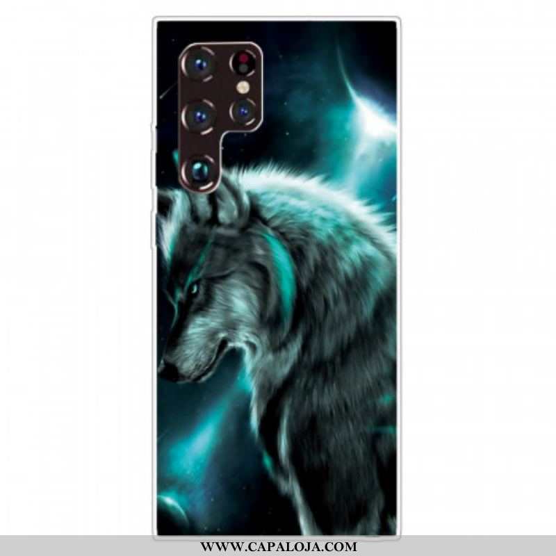 Capa De Celular Para Samsung Galaxy S22 Ultra 5G Core Wolf