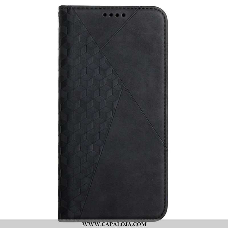 Capa De Celular Para Samsung Galaxy S22 Ultra 5G Flip Efeito Geocouro