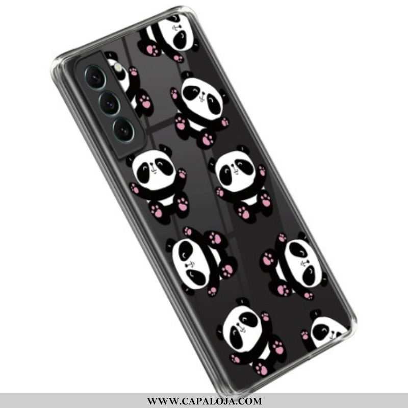 Capa De Celular Para Samsung Galaxy S23 Plus 5G Pandas Sem Costura