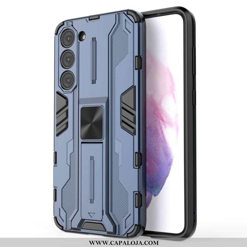 Capa De Celular Para Samsung Galaxy S23 Plus 5G Suporte Removível Vertical E Horizontal