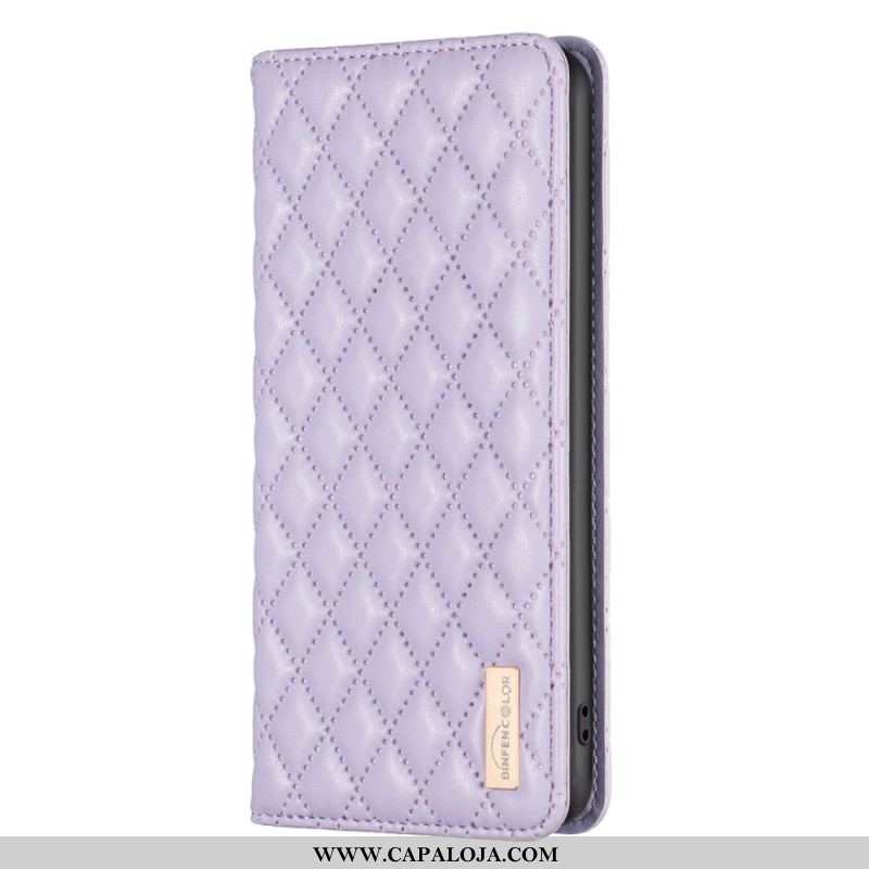 Capa De Celular Para Samsung Galaxy S23 Ultra 5G Flip Acolchoado Binfen Color