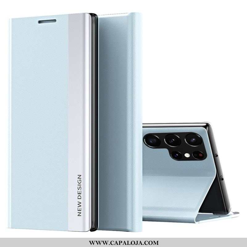 Capa De Celular Para Samsung Galaxy S23 Ultra 5G Flip Novo Design