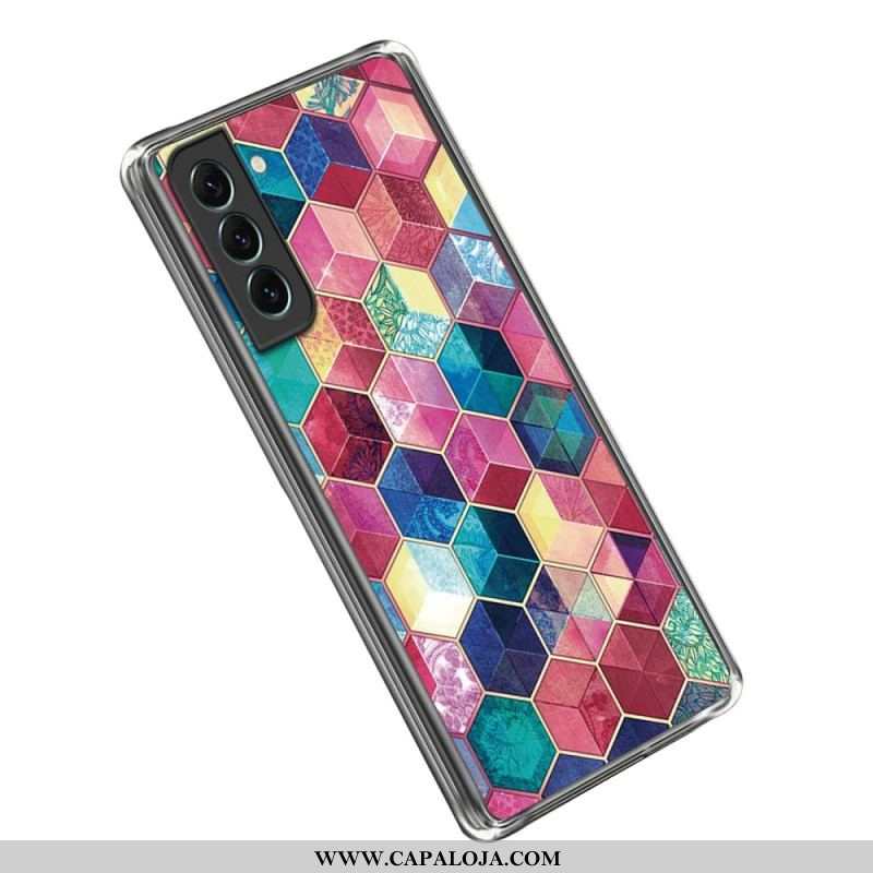 Capa De Celular Para Samsung Galaxy S23 Ultra 5G Pintura De Silicone