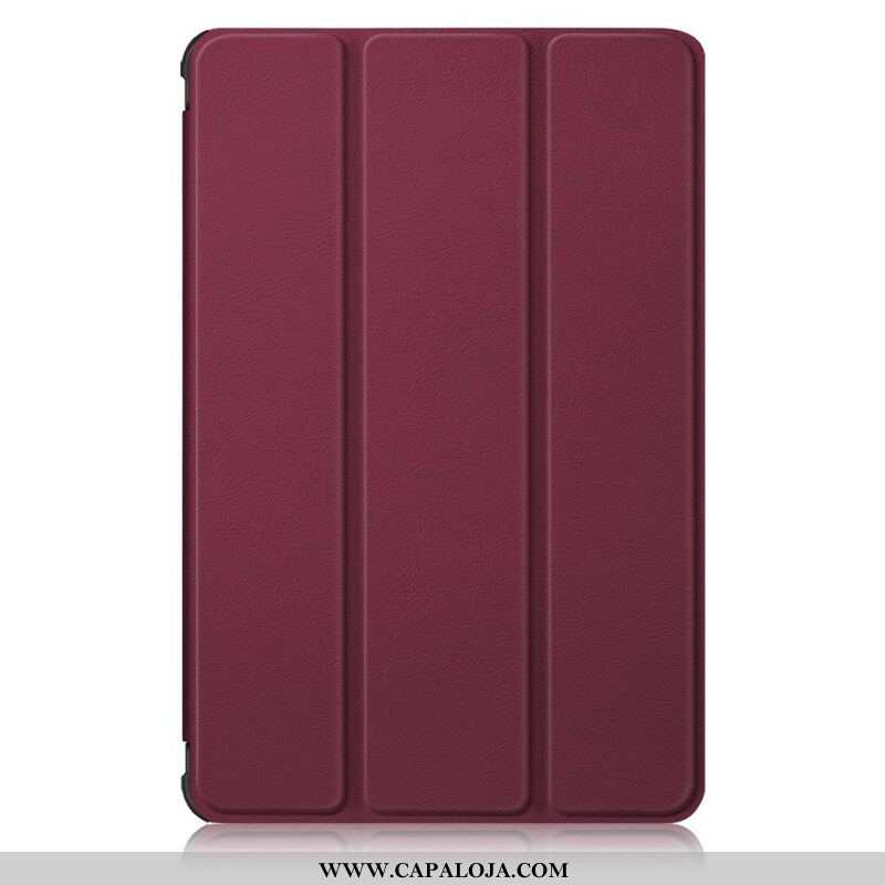 Capa De Celular Para Samsung Galaxy Tab S7 FE Dobra Tripla Reforçada