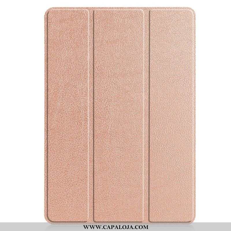 Capa De Celular Para Samsung Galaxy Tab S8 / Tab S7 Suporte Para Caneta Com Três Dobras