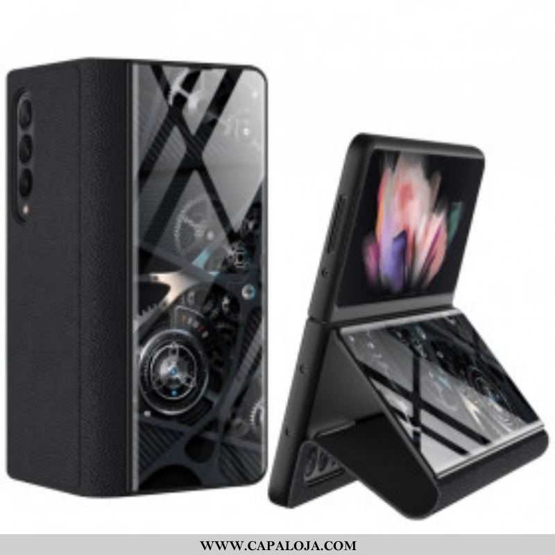 Capa De Celular Para Samsung Galaxy Z Fold 3 5G Flip Mecanismo De Vidro Temperado Gkk