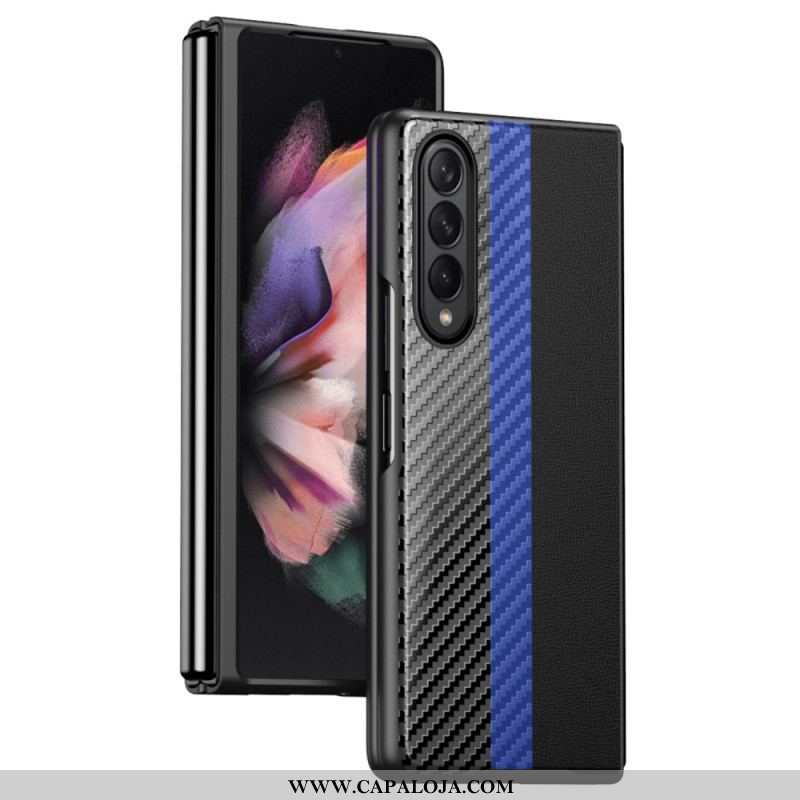 Capa De Celular Para Samsung Galaxy Z Fold 4 Fórmula 1 Carbono