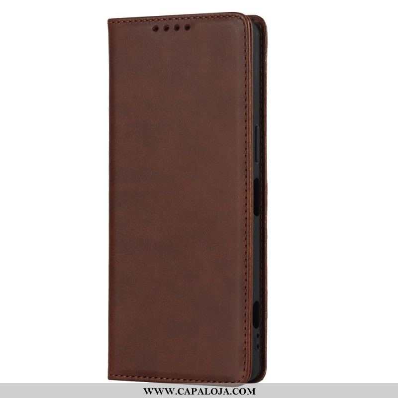 Capa De Celular Para Sony Xperia 1 IV Flip Estilo Classico