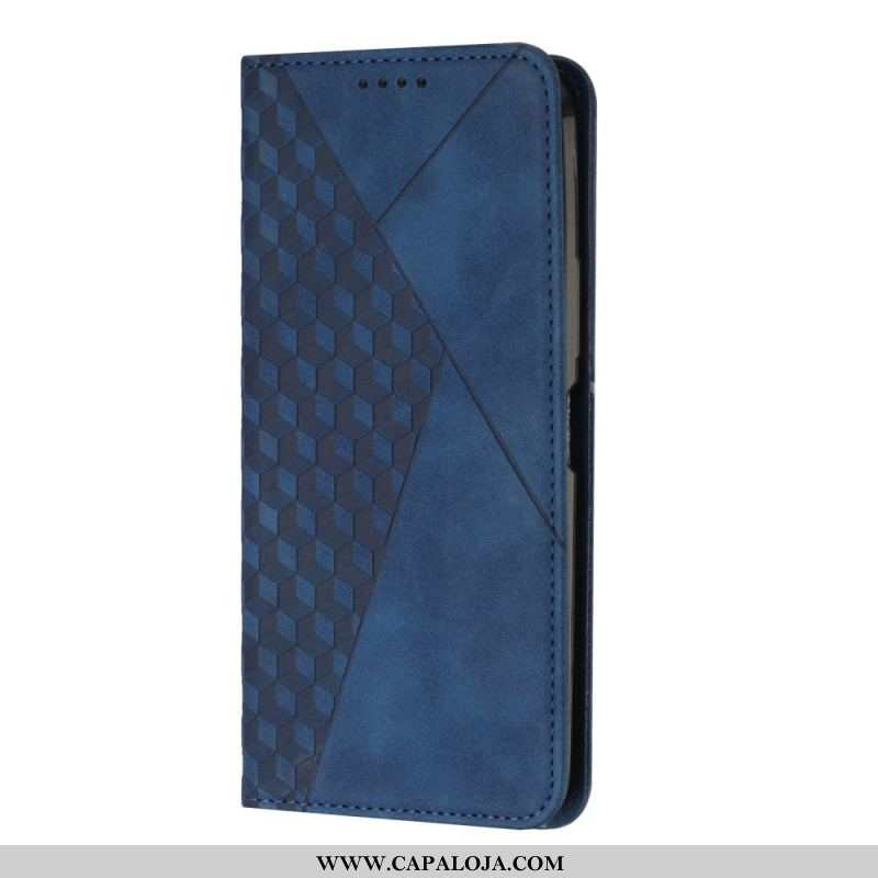 Capa De Celular Para Sony Xperia 1 IV Flip Estilo Couro Padrão 3d