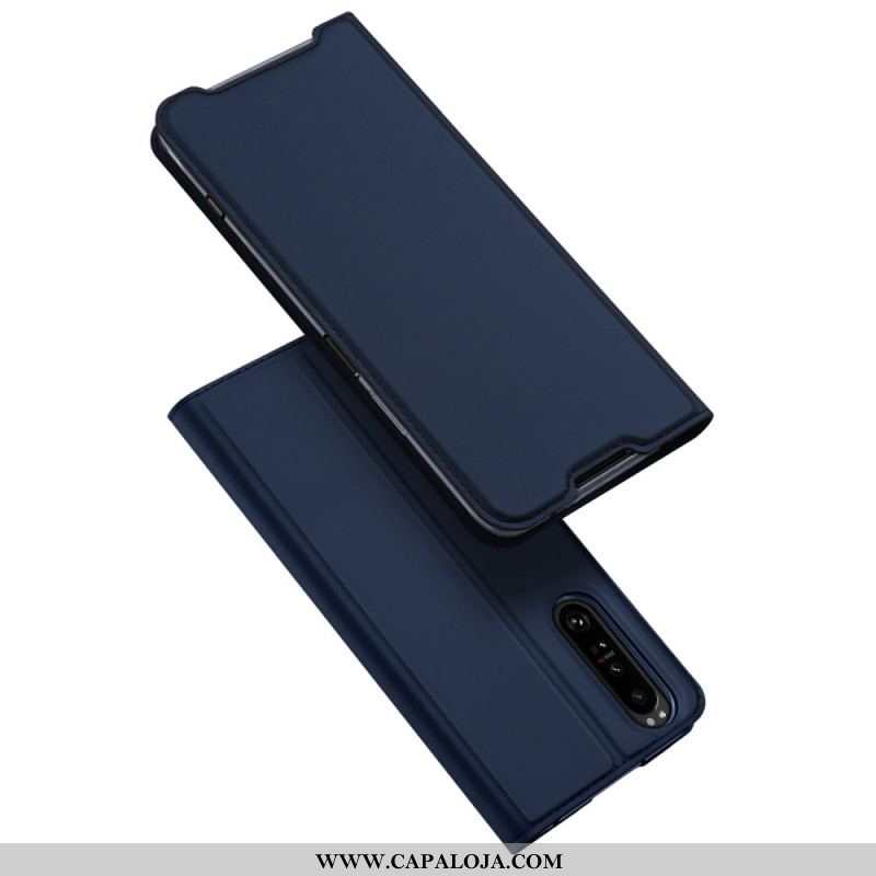 Capa De Celular Para Sony Xperia 1 IV Flip Skin Pro Series Dux Ducis