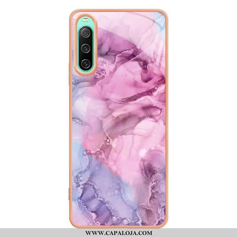 Capa De Celular Para Sony Xperia 10 IV Mármore