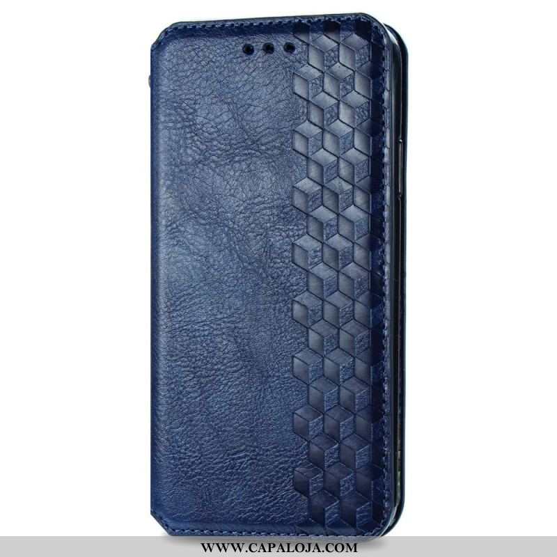 Capa De Celular Para Xiaomi 12 / 12X Flip Textura Diamante