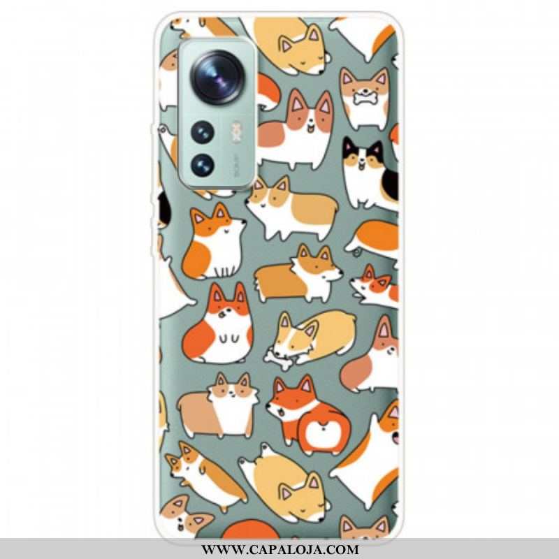 Capa De Celular Para Xiaomi 12 / 12X Vários Cães