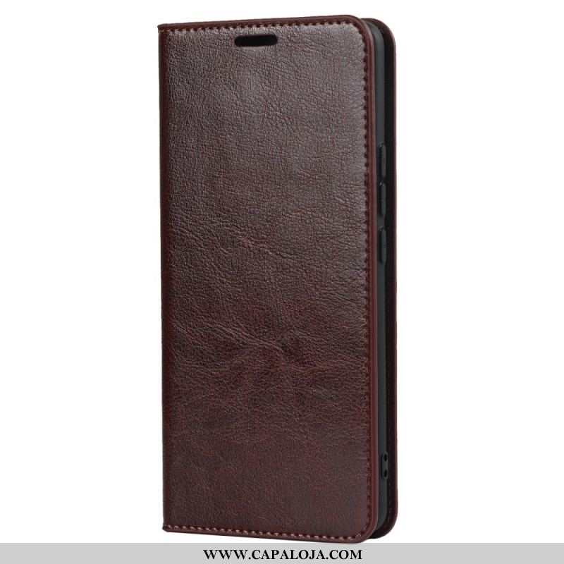 Capa De Celular Para Xiaomi 12 Pro Flip Couro Legitimo