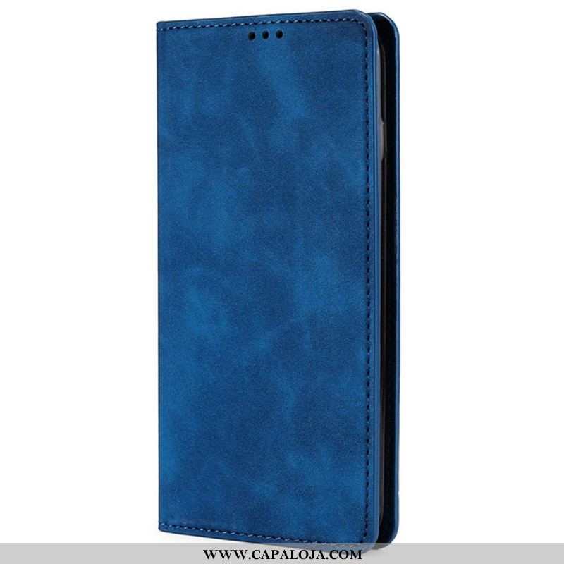 Capa De Celular Para Xiaomi 12 Pro Flip Sensação De Pele