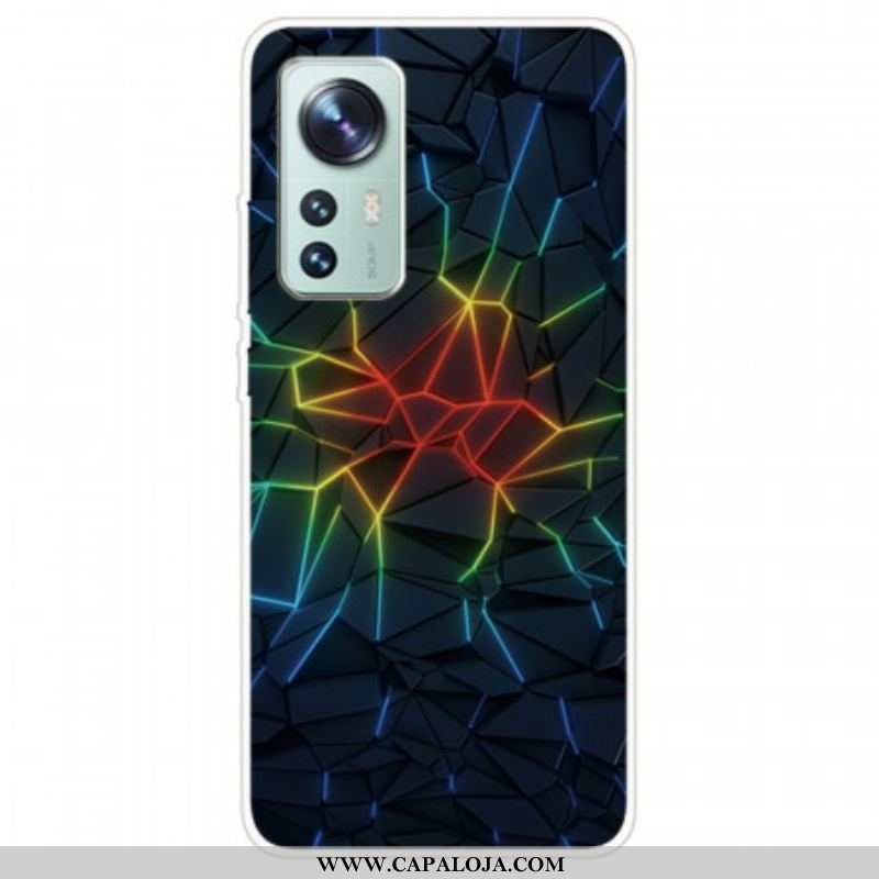 Capa De Celular Para Xiaomi 12 Pro Lasers De Silício